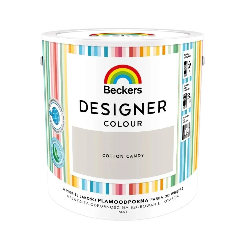 najlepsza farba do ścian zmywalna - beckers designer 