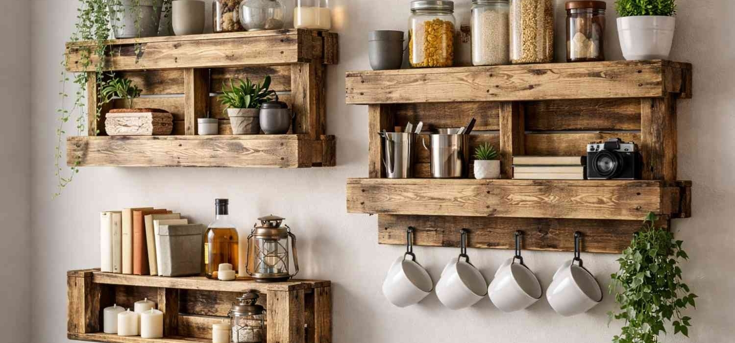 Półki z palet – jak zrobić? Instrukcja krok po kroku