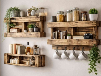 Półki z palet – jak zrobić? Instrukcja krok po kroku