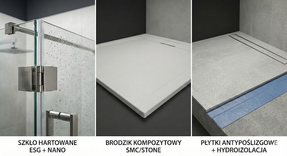 dobre materiały do remontu łazienki dobre materiały do łazienki