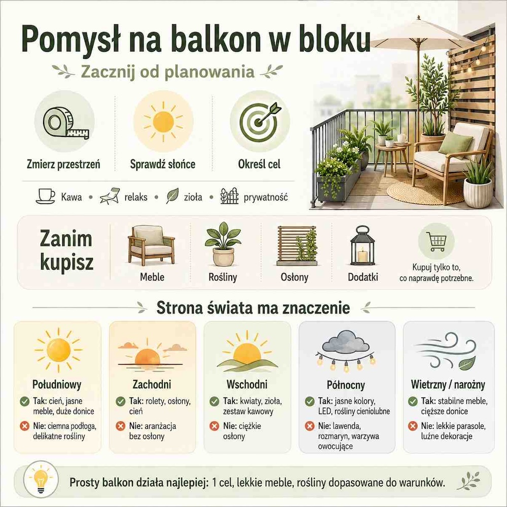 pomysl-na-balkon-w-bloku-planowanie pomysł na balkon w bloku - jak zaplanować