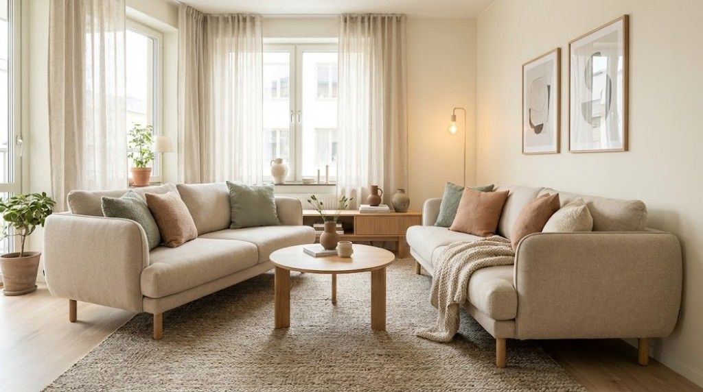 styl-new-nordic-w-salonie styl skandynawski w salonie