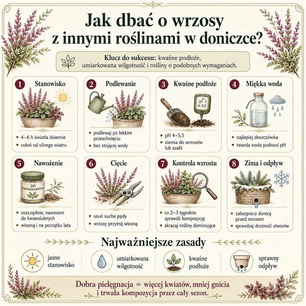 jak-dbac-o-kompozycje-z-wrzosami jak pielęgnować kompozycje z wrzosami