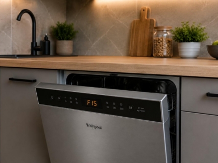 Zmywarka Whirlpool – błąd F15. Co robić? Odpowiedź