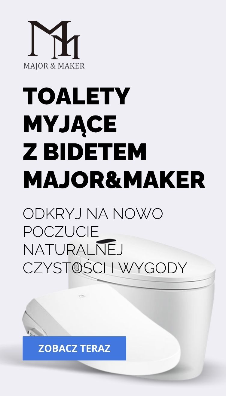 Toalety z bidetem Major&Maker